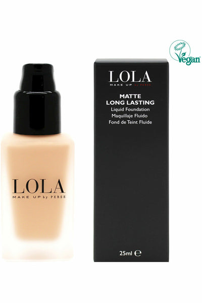 Natural Light - Flawless Matte Long Lasting Liquid Foundation by Lola Make up