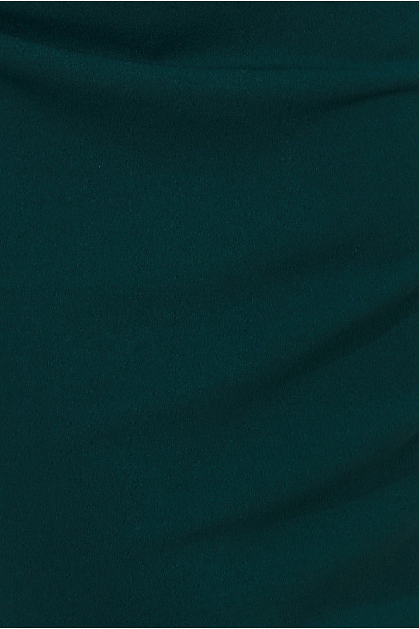 One Shoulder Scuba Midi Dress - Emerald Green DR3638