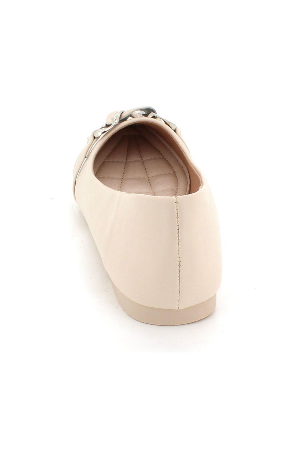 Everyday Ballerinas Essential Padded Sole Comfort Casual Pump Slip-On Pointed Toe Ballet L8008