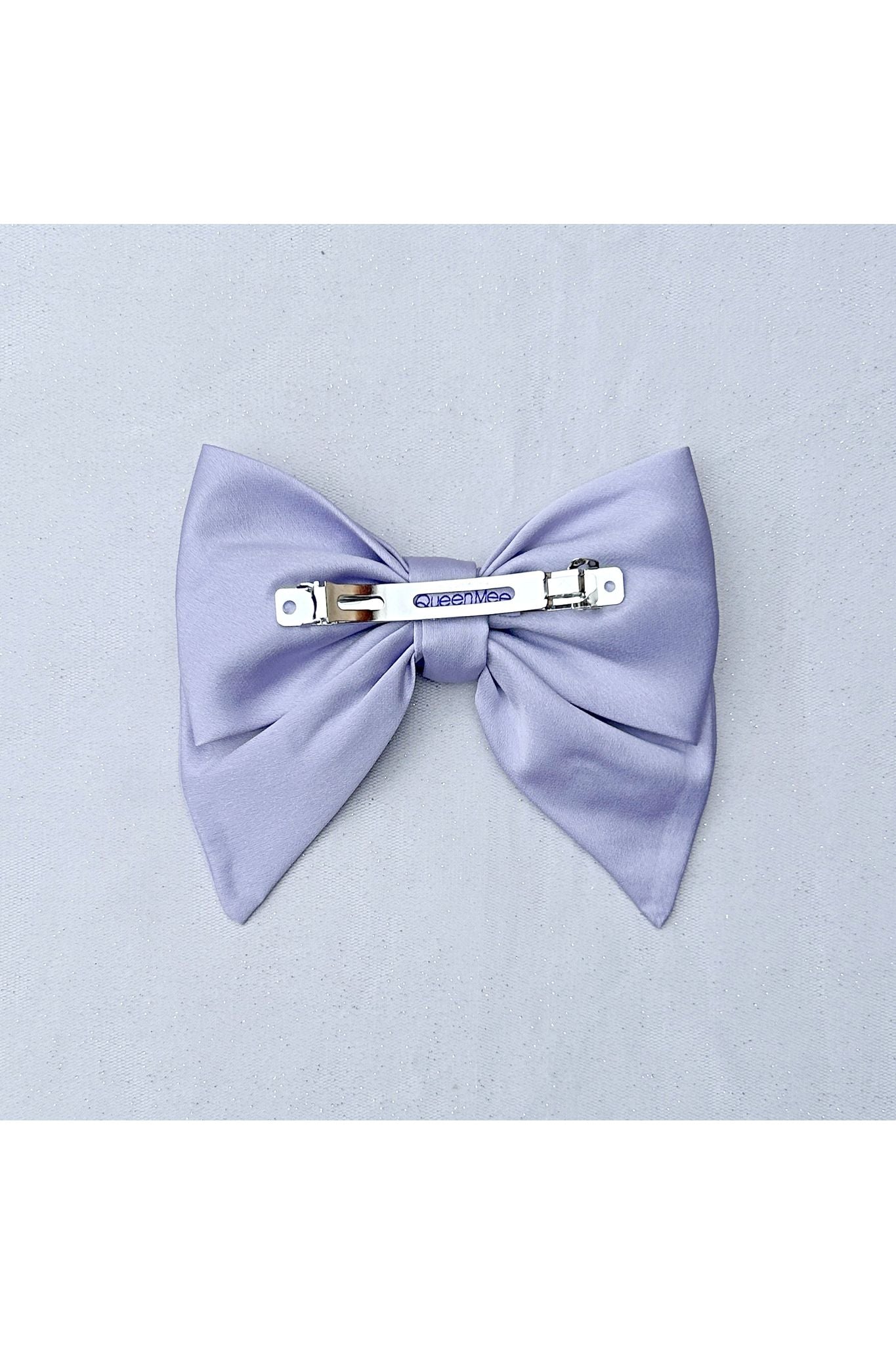 Lilac Satin Hair Bow Lilac Hair Clip 5060801177740
