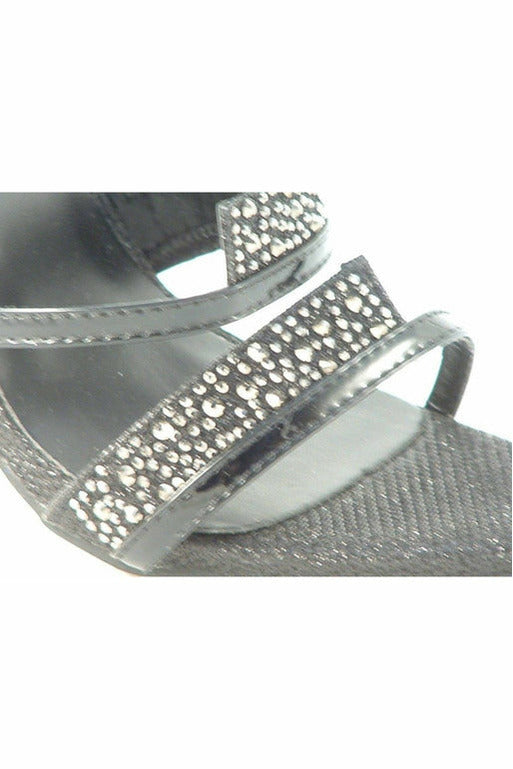 Ginny Divine Diamante Caged Strap Sandals PD119-08