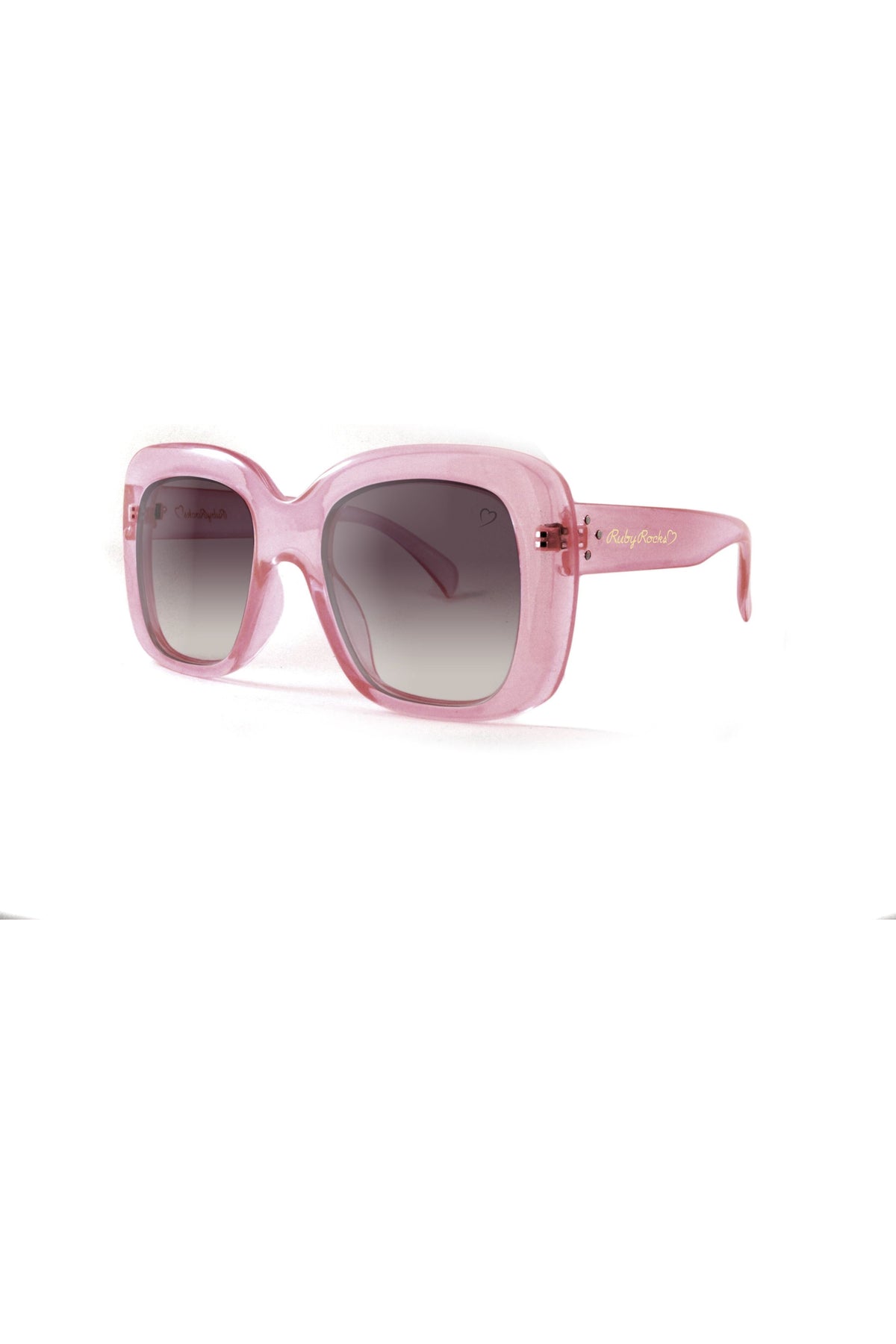 Oversized 'Montserrat' Square Sunglasses In Pink RR51-3