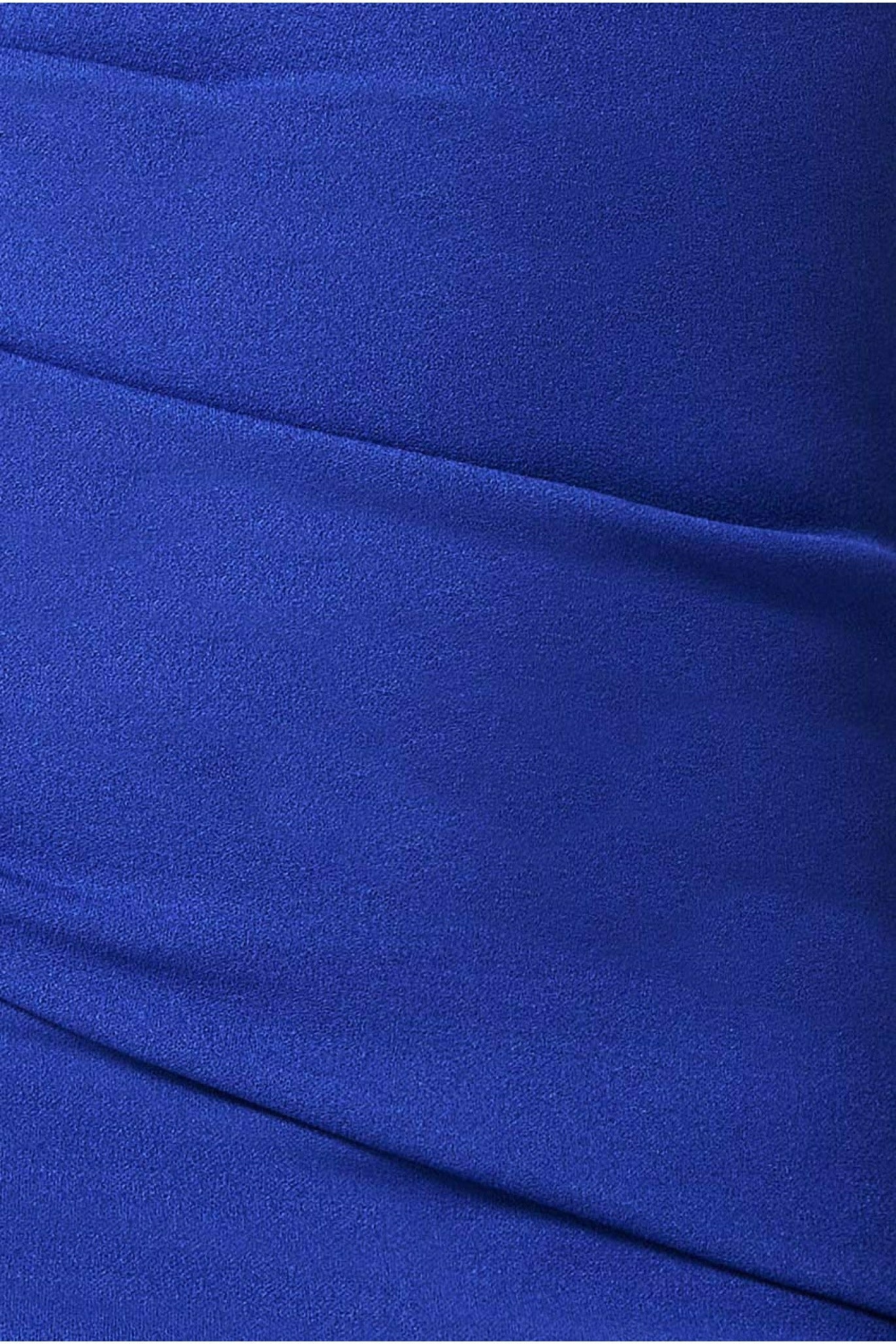 Bardot Pleated Midi Dress - Royal Blue DR1092AC