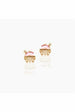 Wisteria London Dainty Jellyfish Stud Earrings