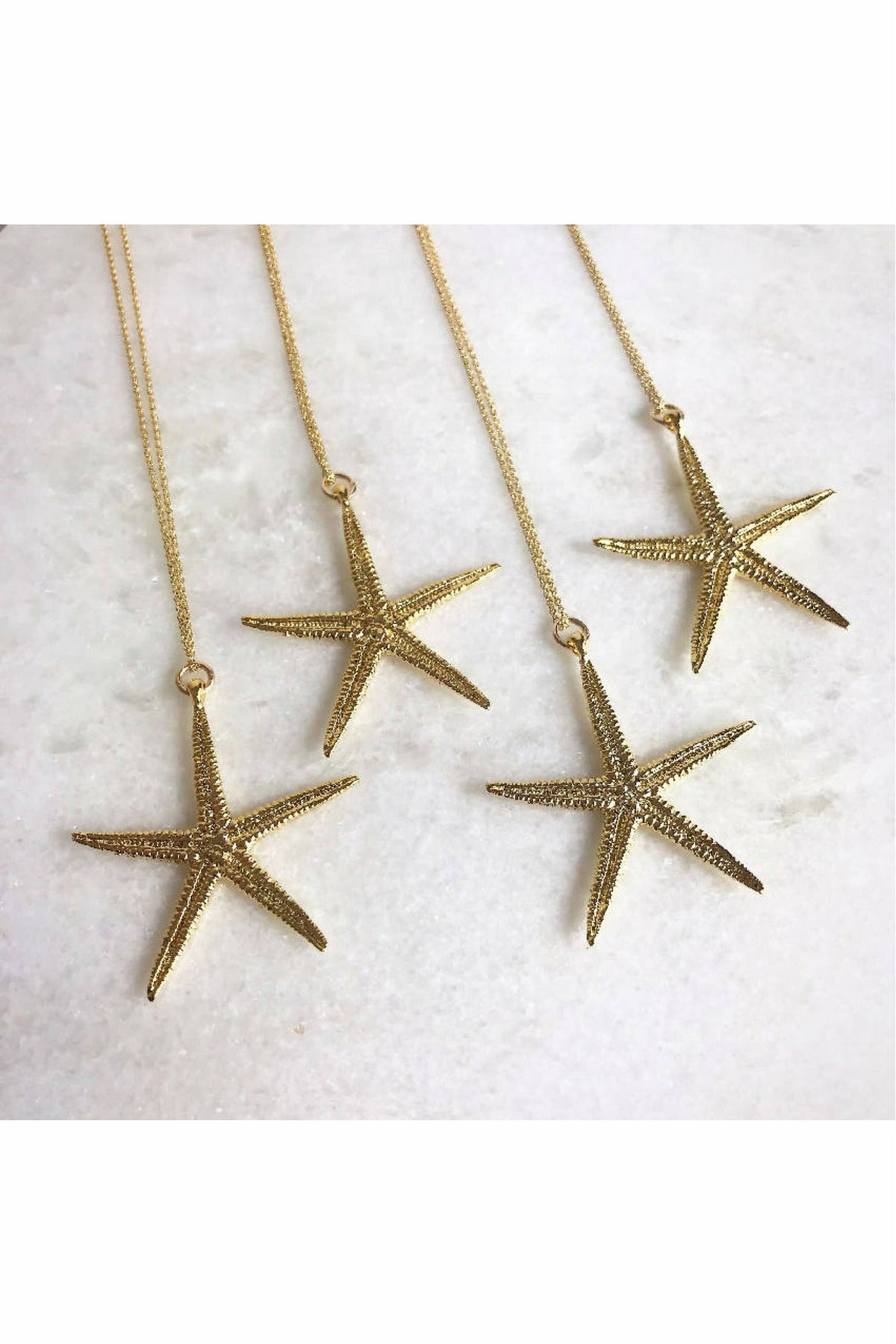Cordelia Gold Starfish Necklace CORNL001