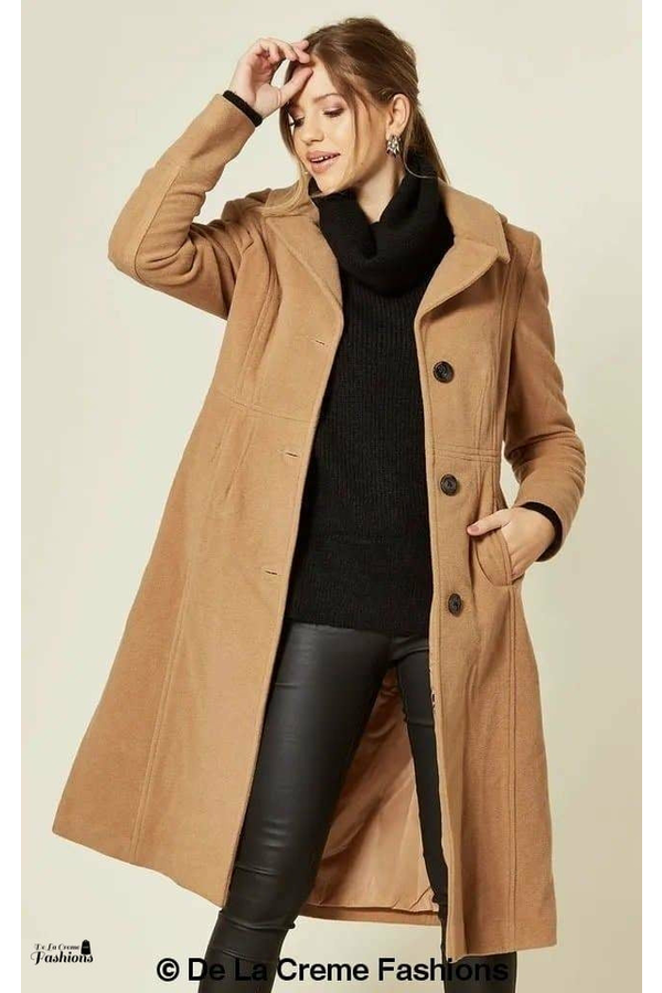 Mid length coats for ladies shop