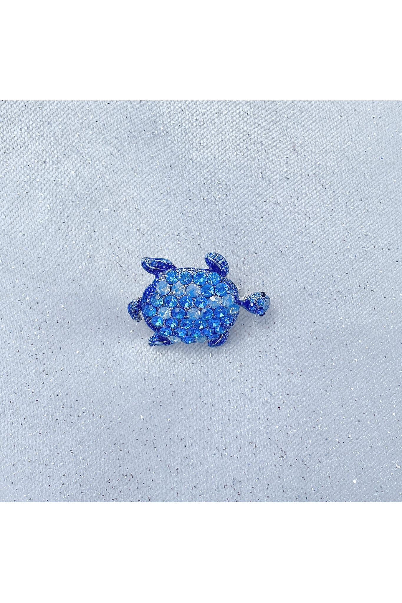 Turtle Brooch Blue Brooch 5060801171977
