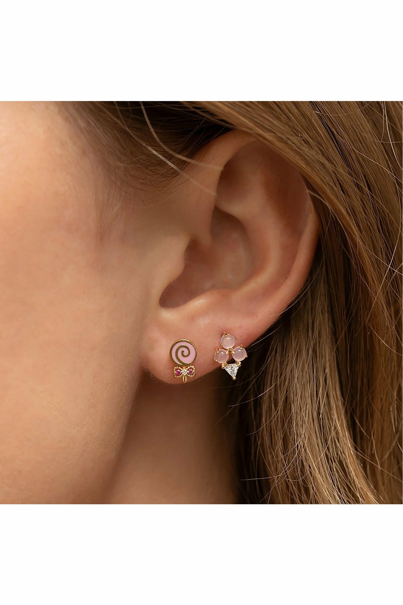 Dainty Lollipop Stud Earrings LOLLIPOP02