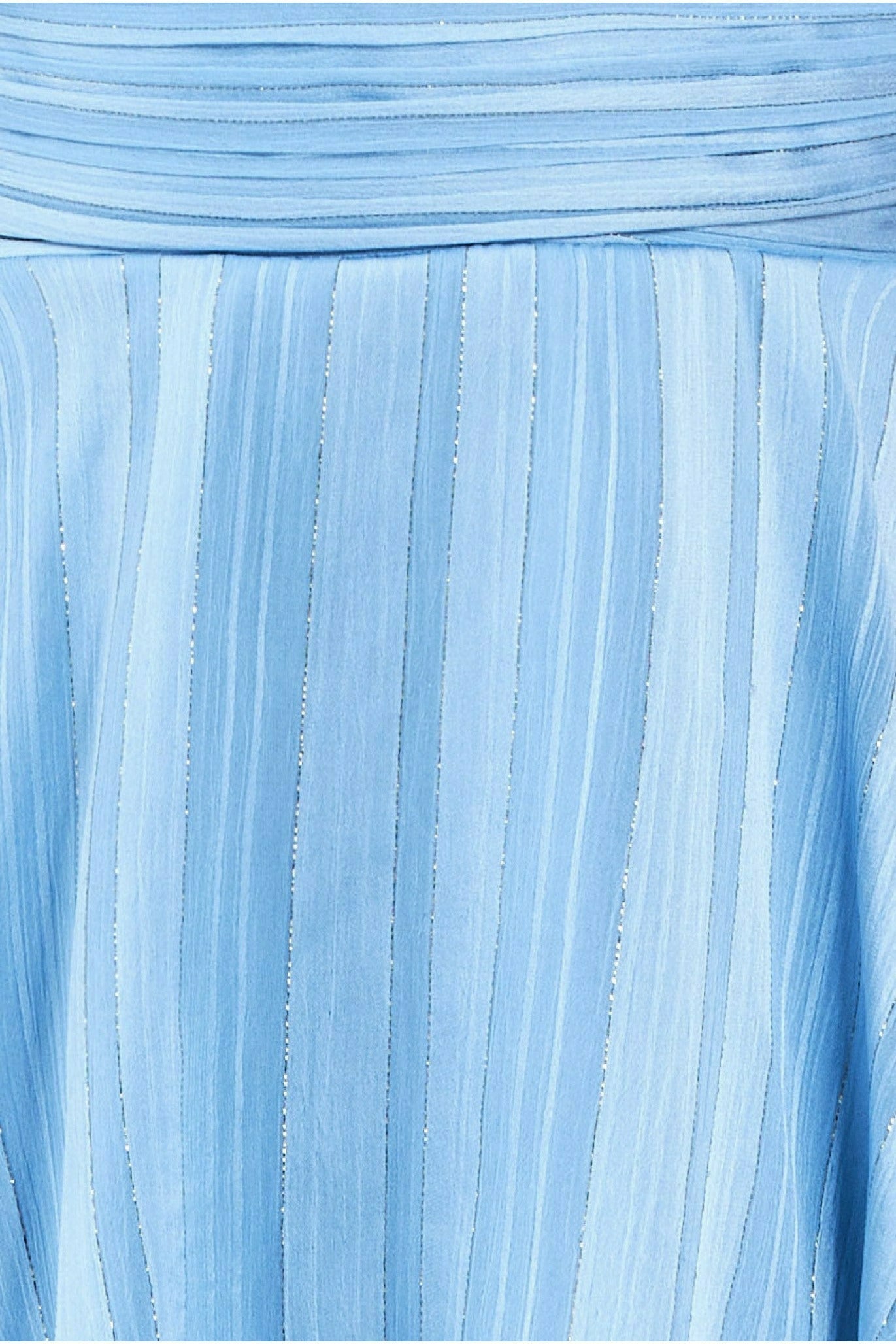 Tiered Chiffon Midi Dress - Powder Blue DR3471