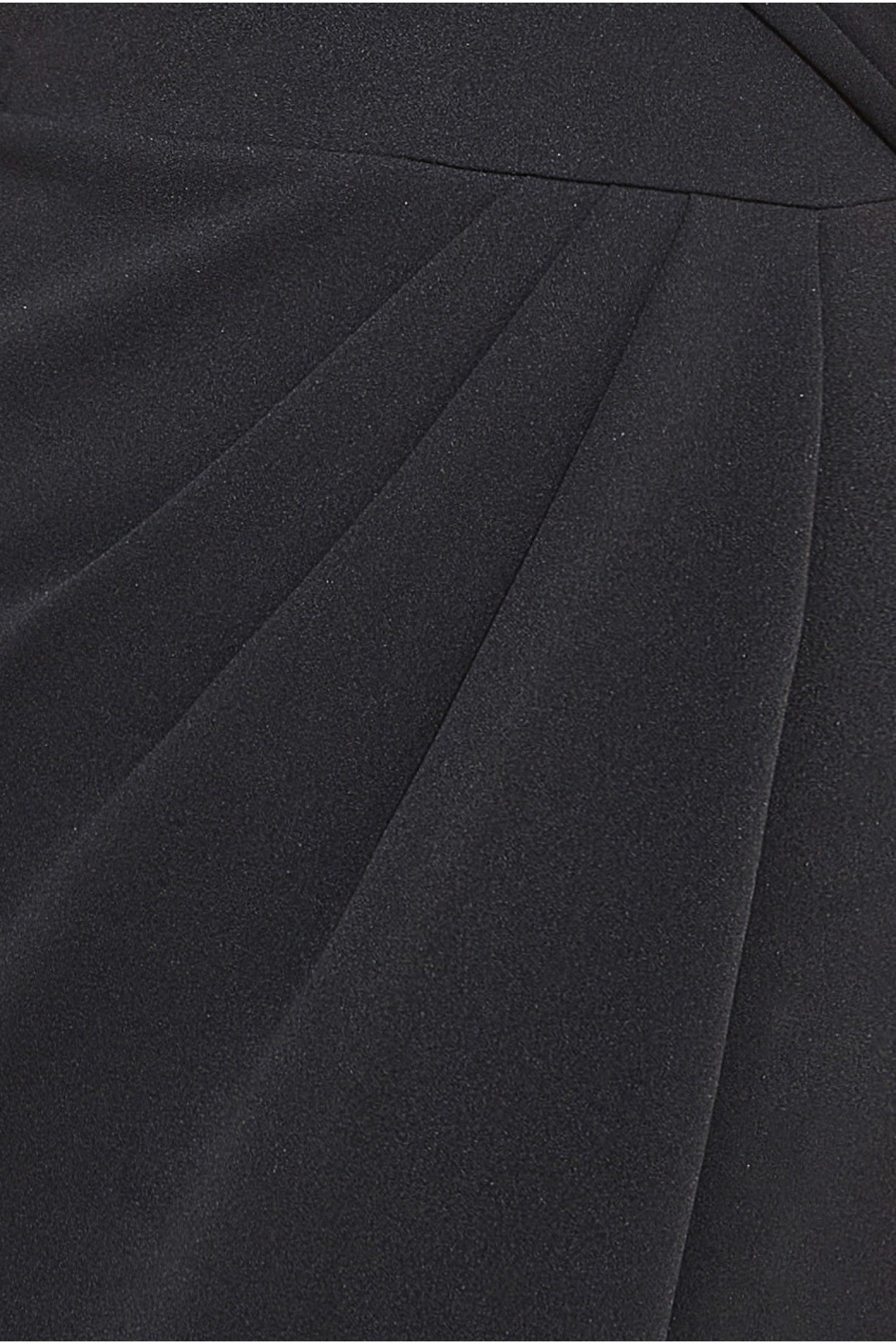 Scuba Bardot Wrap Maxi Dress - Black DR3842