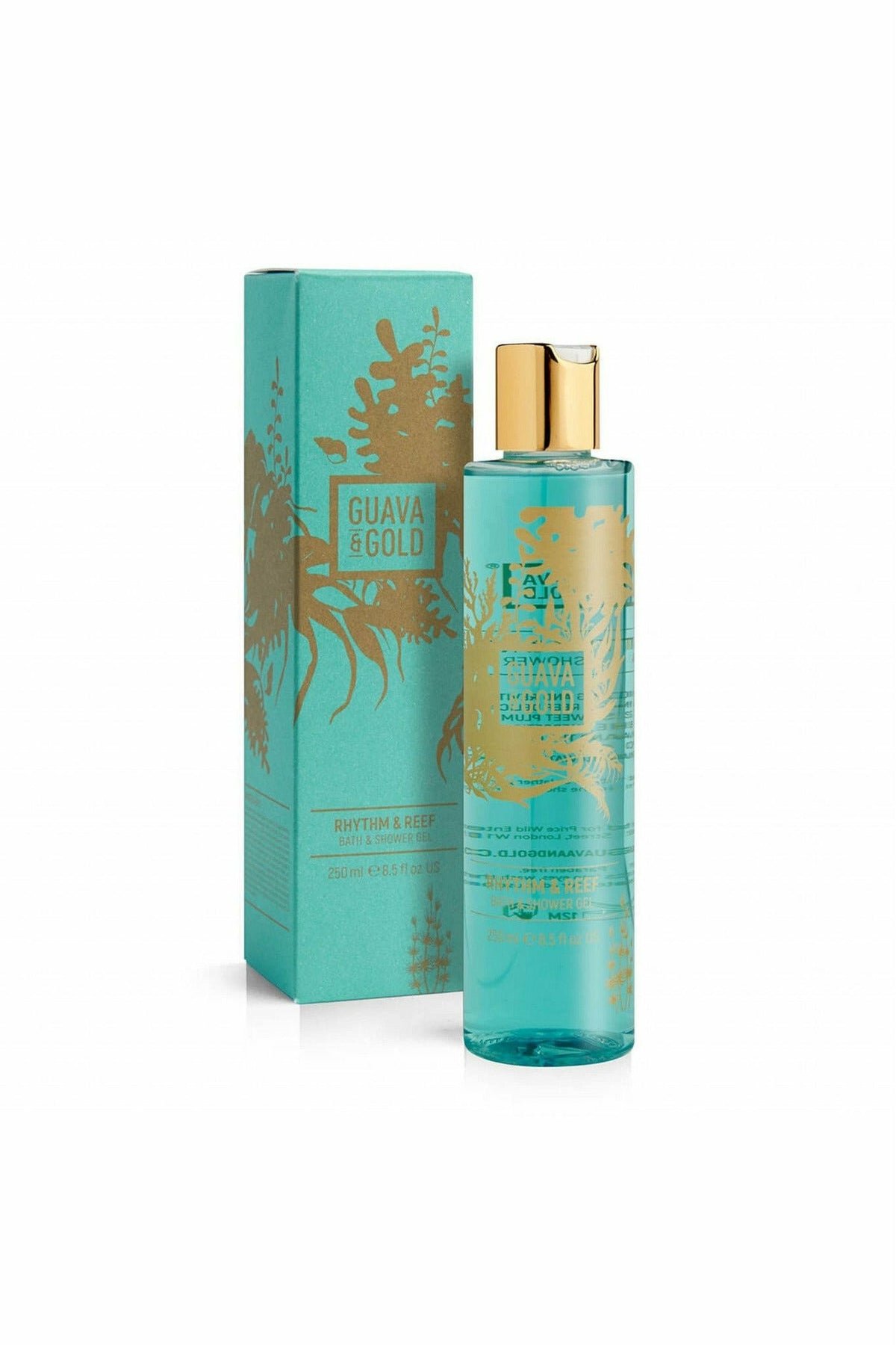 Rhythm & Reef Bath & Shower Gel Guava & Gold