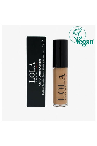 Medium Dark - Flawless Satin Ultra Long Last 2 In 1 Concealer by Lola Make up