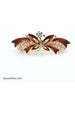 QueenMee Accessories Butterfly Hair Clip With Enamel