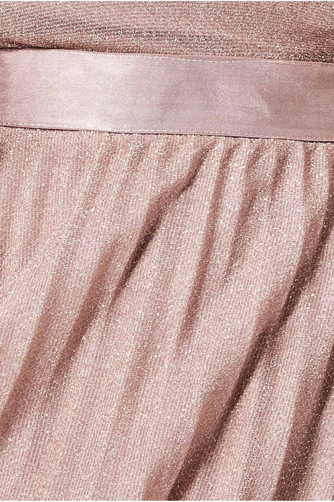 Bardot silver pleated skirt Clearance