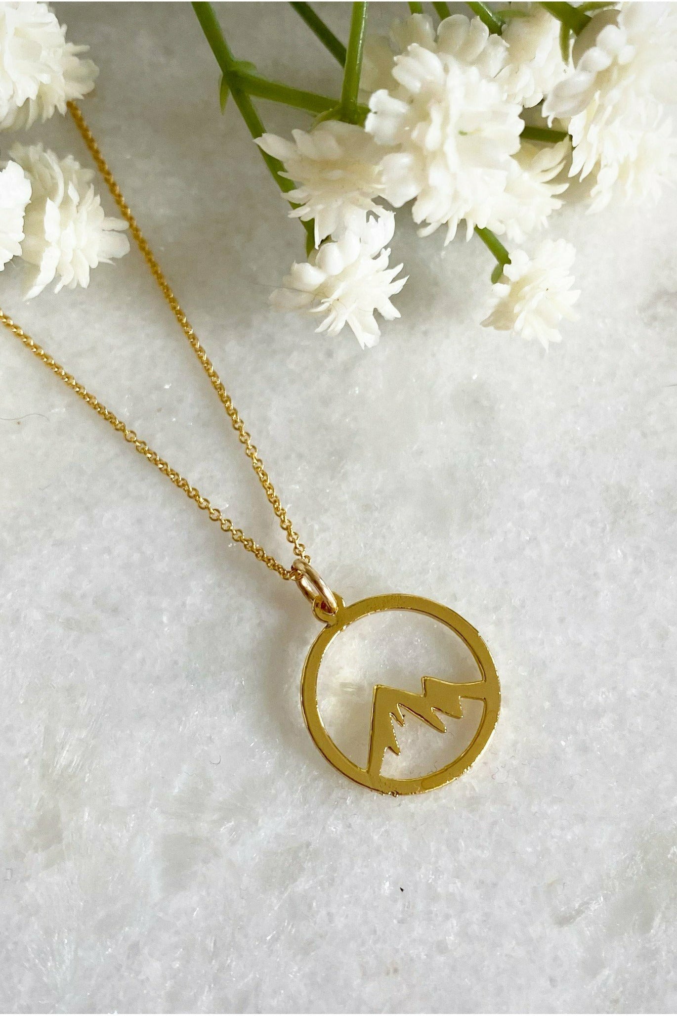 Moving Mountains Gold Necklace MOVMOUNT001