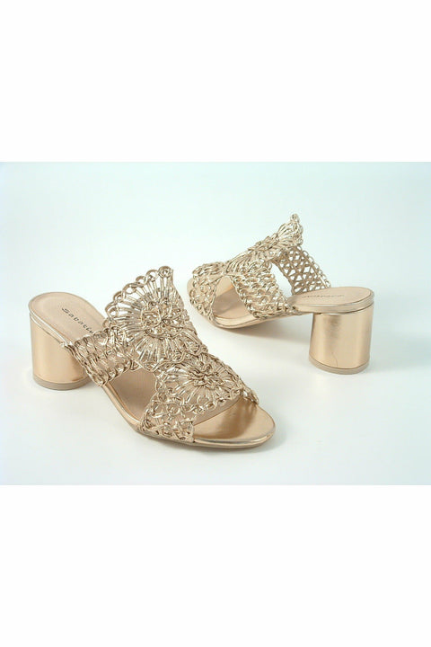 Tianna Sabatine Interweave Peep Toe Sandal F22