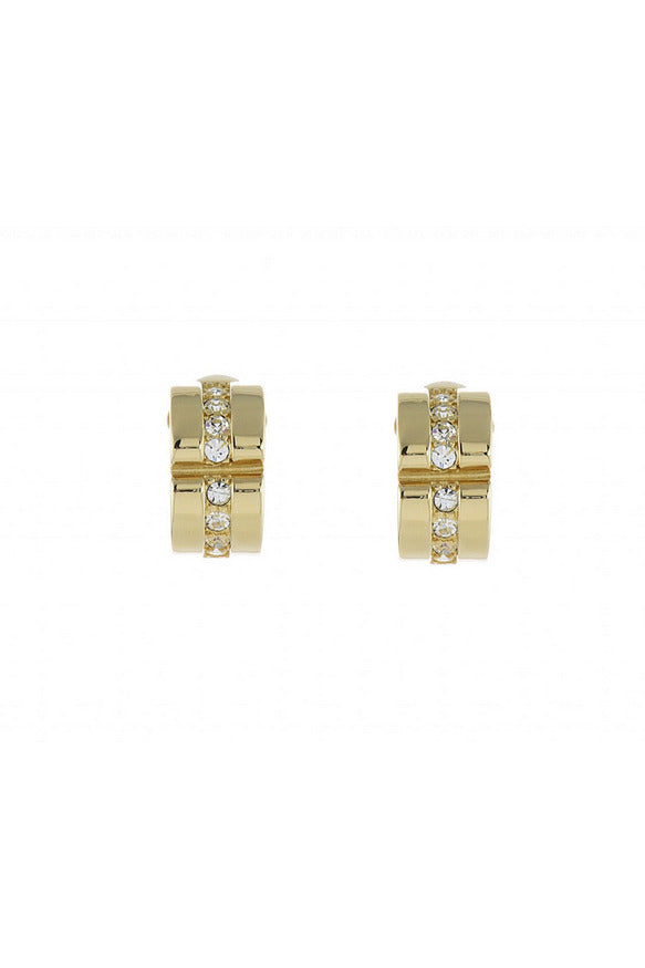 Cachet Matice Clip On Earrings 18ct Gold Plate 409331G010