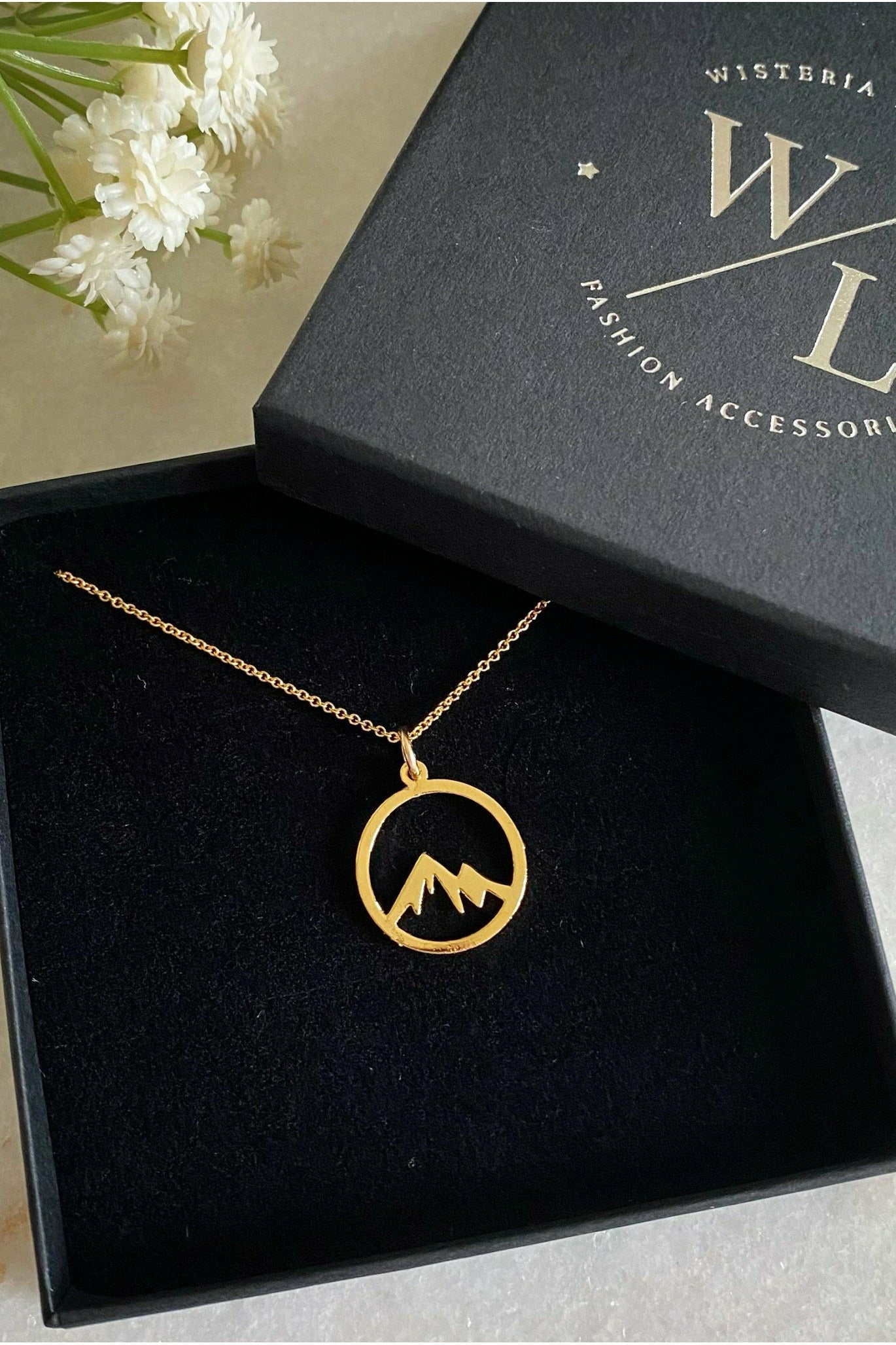 Moving Mountains Gold Necklace MOVMOUNT001