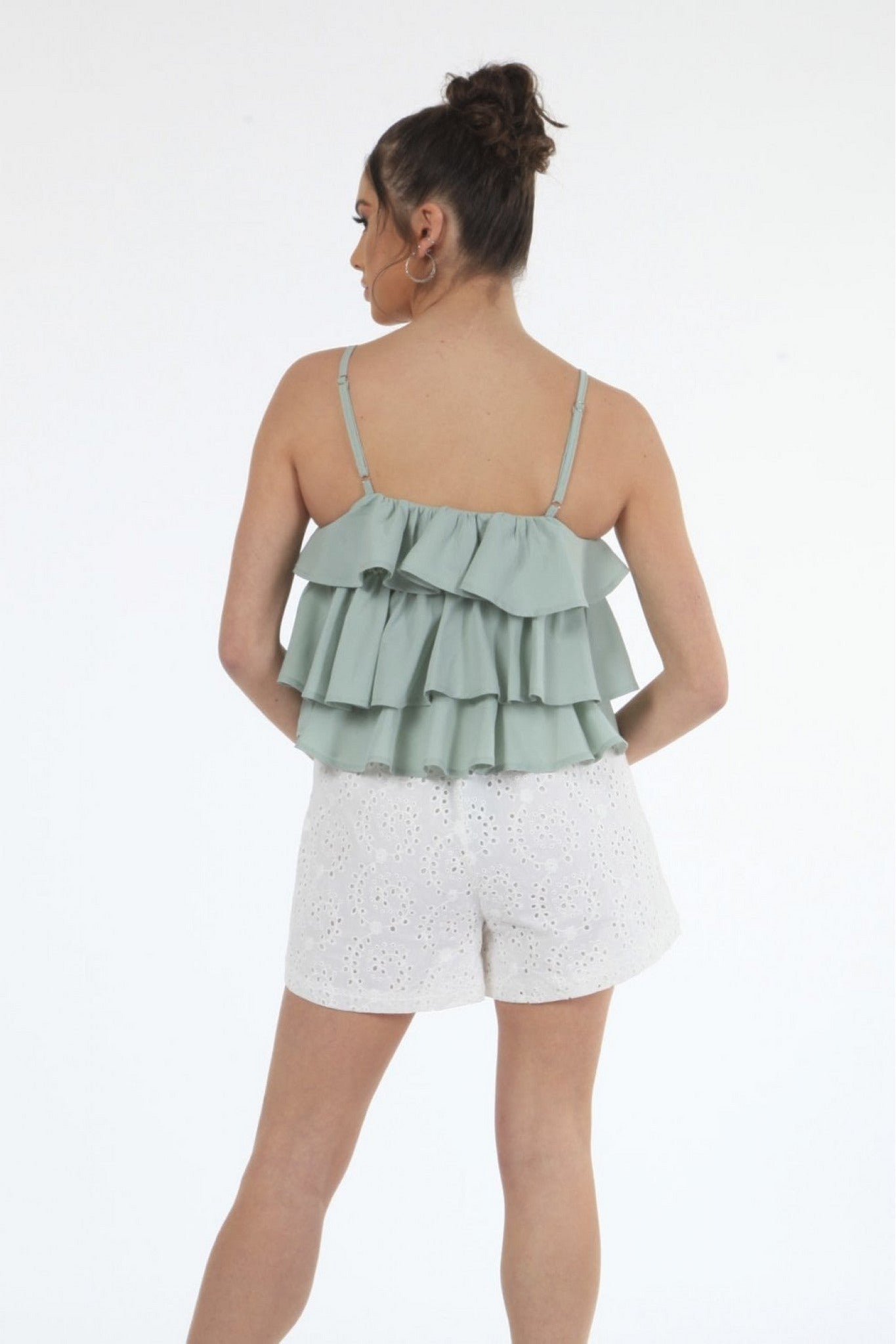Sage Triple Layer Top Double Second
