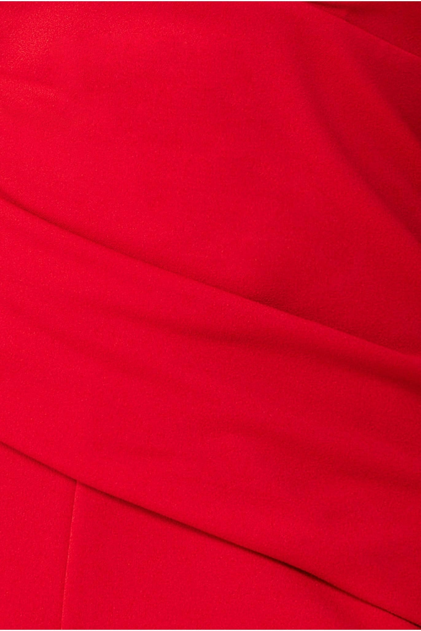 Bardot Scuba Jumpsuit - Red TR113B