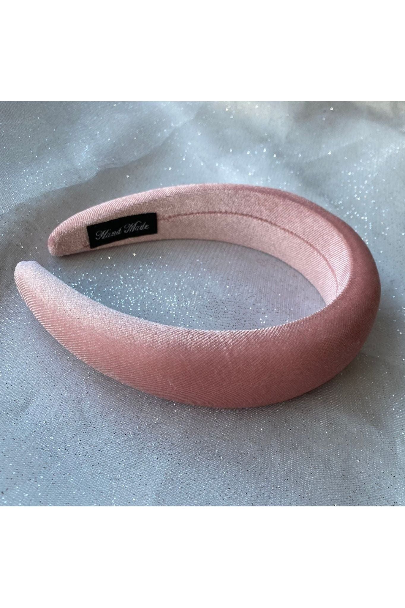 thumbnail image 2 of Women's Curved Padded Velvet Headband - EM-373 - Soft & Comfortable Hairband 2 of 4