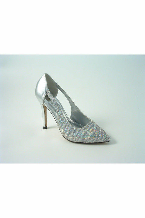 Glimmer Glamour N Glitz Metallic Open Side Shoe 33171