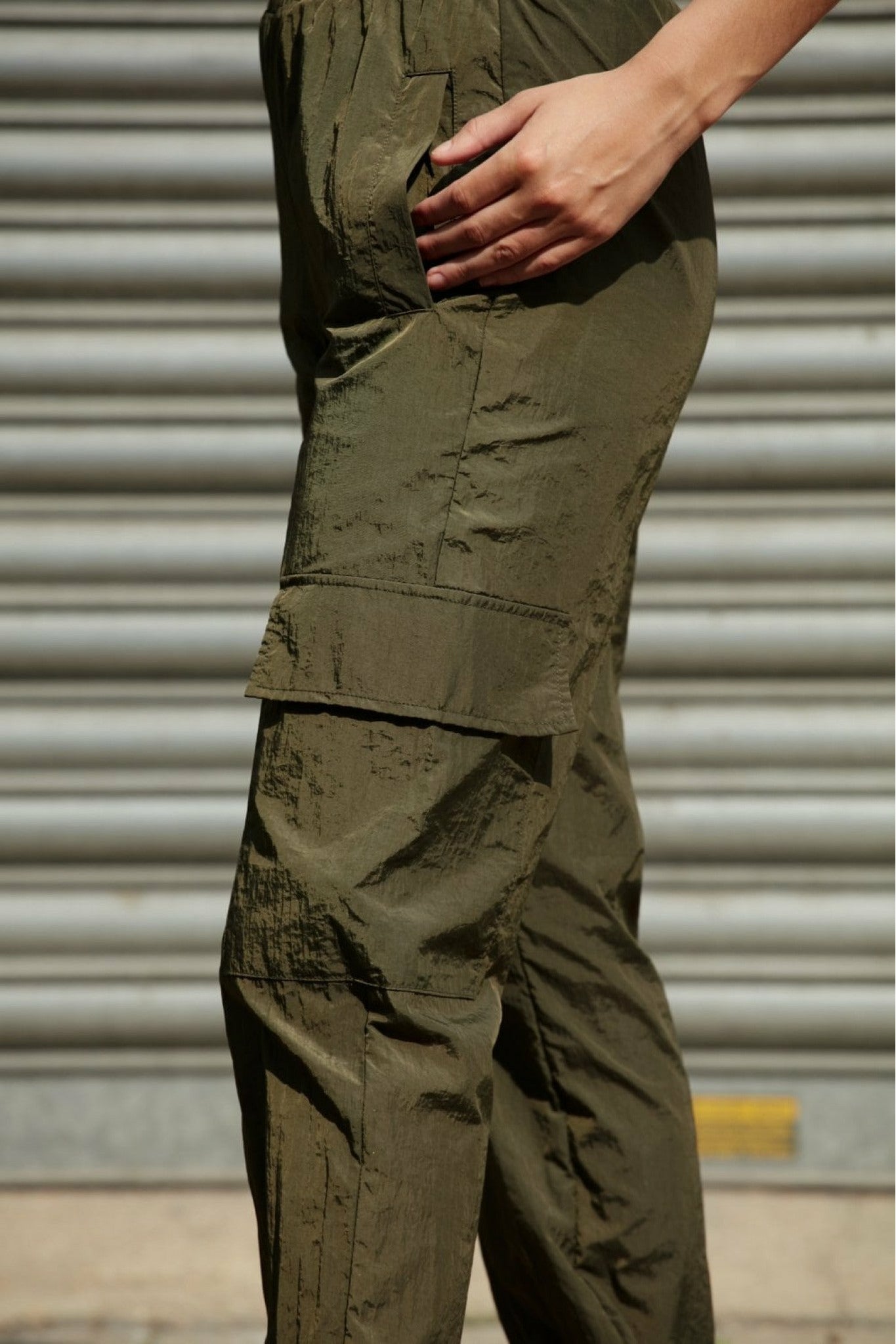 Khaki Cargo Trousers TR0000023