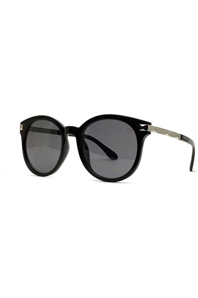 Chloe Tegan Round Sunglasses In Black RR69-2