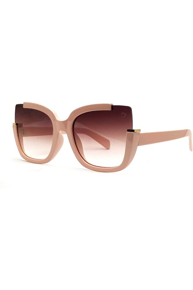 Elizabeth Square Sunglasses In Pink RR73-1