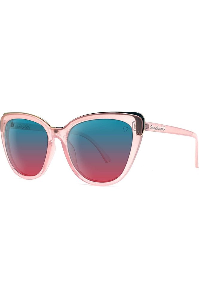 Roseanne Cateye Sunglasses In Crystal Pink RR59-1
