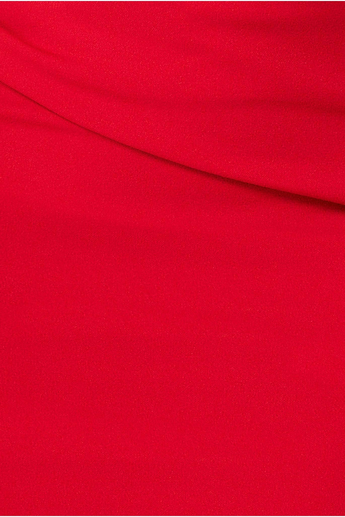 Bardot Pleated Midi Dress - Red DR1092AC