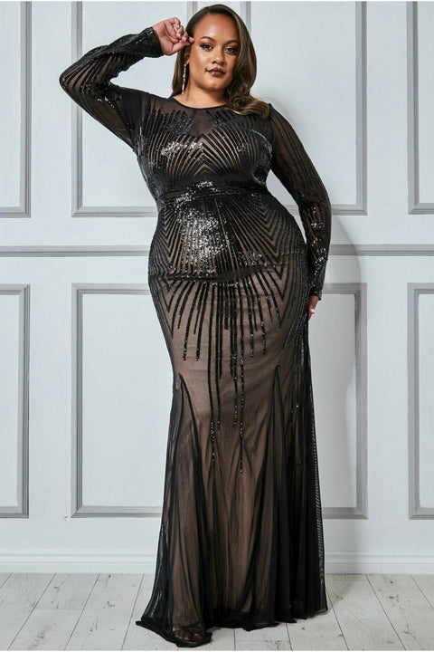 Order R&M Richards Plus Size Gown for Women - SleekTrends