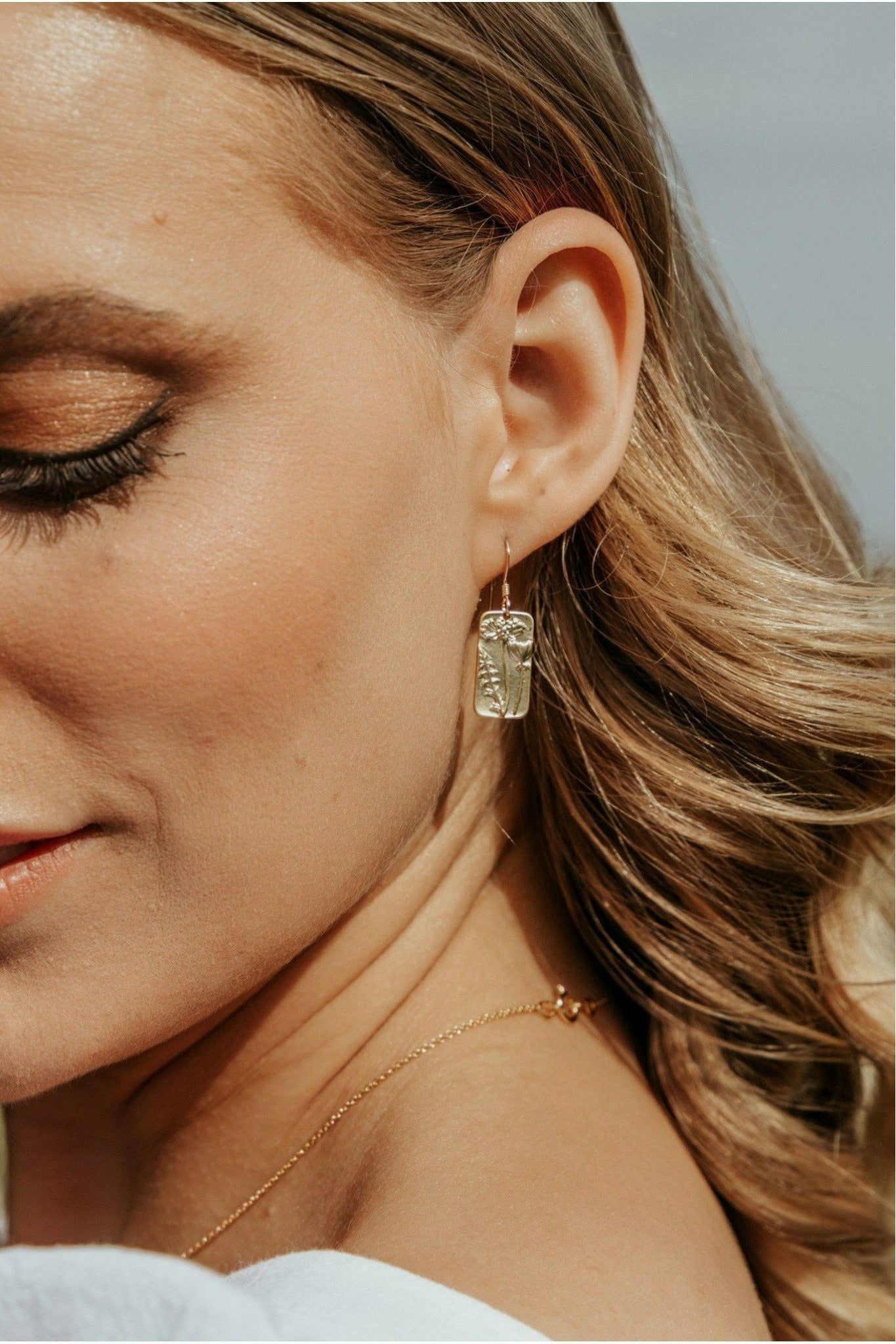 Meredith Wildflower Earrings - Silver MERER001-SILVER